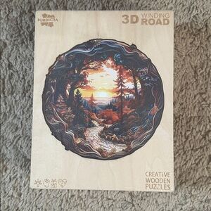 NIP Purdicra 3D Visual Effect Forest Puzzle 100pc